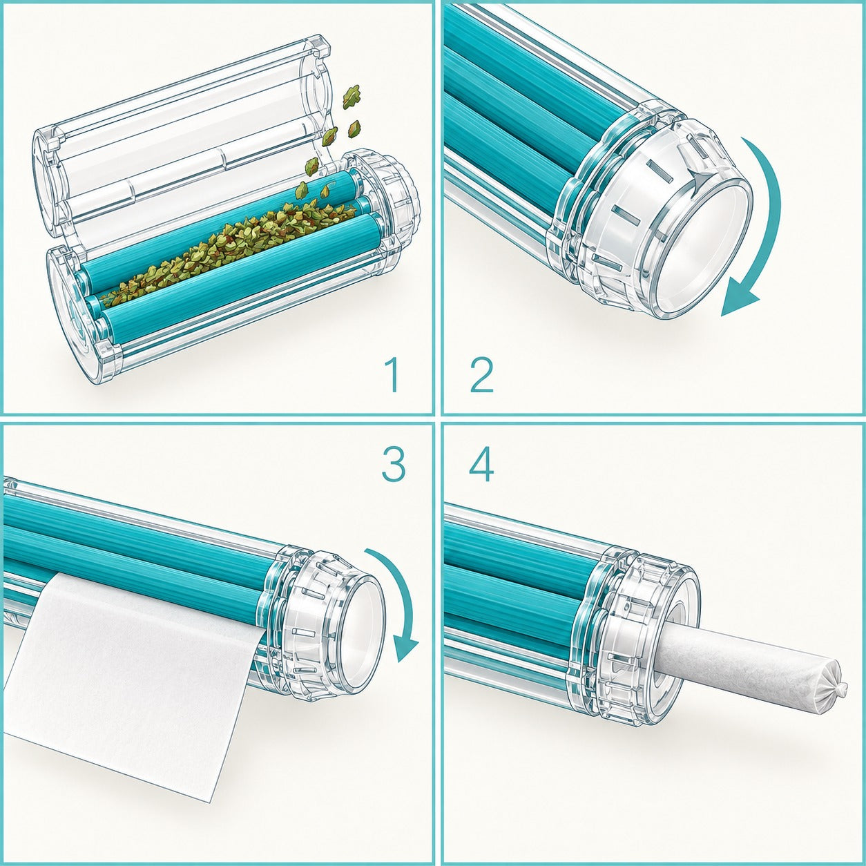 Pocket Roller mechanism illustration